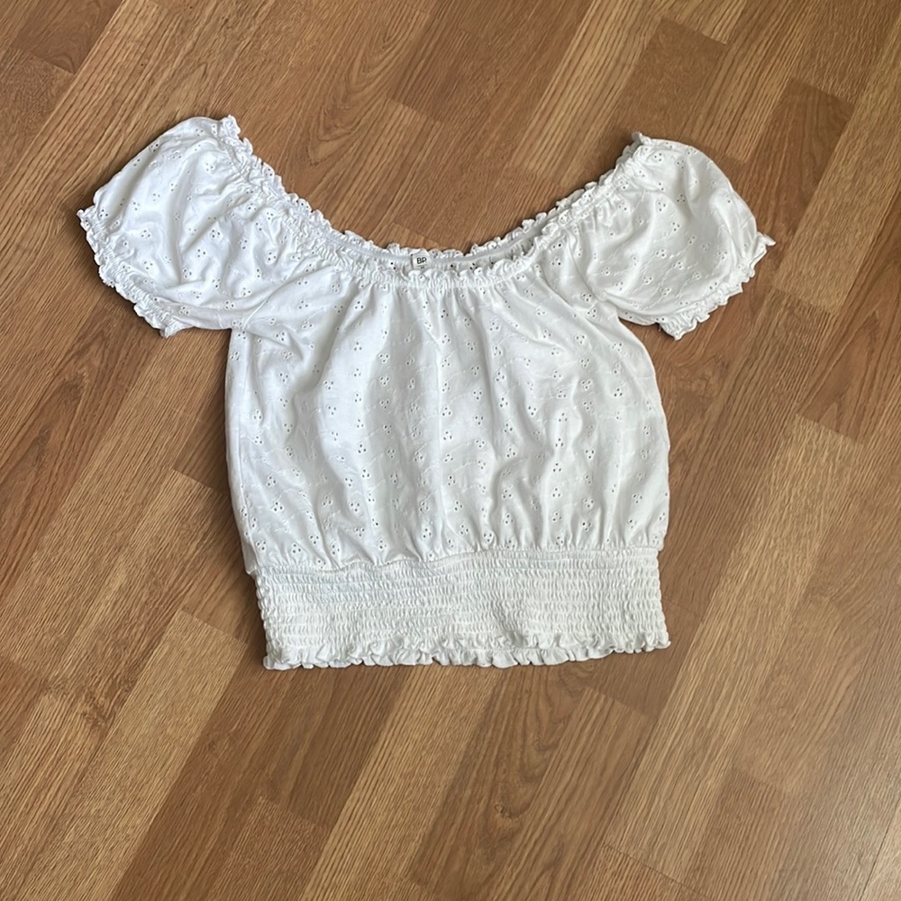 BP White Blouse Size Medium